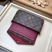 FORUABGS LOUIS VUITTON POCHETTE FÉLICIE Fuchsia - 6