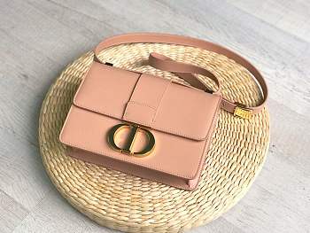  FORUBAGS DIOR 30 MONTAIGNE CALFSKIN BAG NUDE