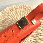 FORUBAGS DIOR 30 MONTAIGNE CALFSKIN BAG ORANGE - 2