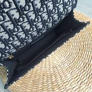 FORUBAGS DIOR 30 MONTAIGNE DIOR OBLIQUE BAG BULE - 5