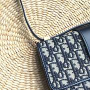 FORUBAGS DIOR 30 MONTAIGNE DIOR OBLIQUE BAG BULE - 4