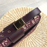 FORUBAGS DIOR 30 MONTAIGNE DIOR OBLIQUE BAG RED - 3