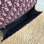 FORUBAGS DIOR 30 MONTAIGNE DIOR OBLIQUE BAG RED - 4