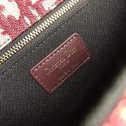 FORUBAGS DIOR 30 MONTAIGNE DIOR OBLIQUE BAG RED - 6