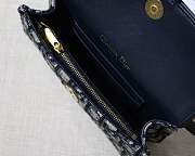 FORUBAGS DIOR OBLIQUE SADDLE BELT BAG  - 2