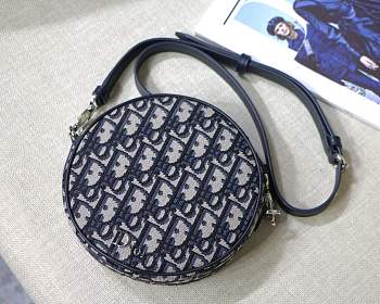 Forubags Dior oblique Round bag 15.5*4cm