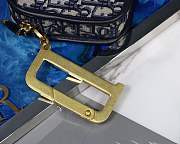 FORUBAGS DIORQUAKE DIOR OBLIQUE CLUTCH S5700CTZQ_M928 BLUE - 2