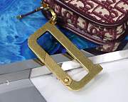 FORUBAGS DIORQUAKE DIOR OBLIQUE CLUTCH S5700CTZQ_M974 BURGUNDY - 3
