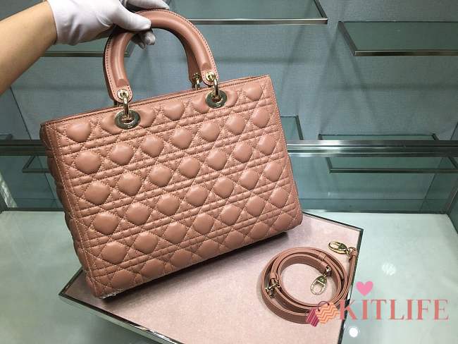 Forubags Lady Dior Pink 32 x 25 x 11 cm - 1