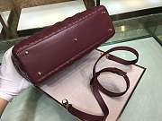 Forubags Lady Dior Burgundy 32 x 25 x 11 cm - 2