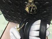 Forubags Lady Dior Black 32 x 25 x 11 cm - 6