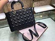 Forubags Lady Dior Black 32 x 25 x 11 cm - 2