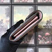 Forubags Gucci Calfskin Leather Wallet 400586# Pink - 4