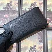 Forubags Gucci Qualited cowhide Leather Wallet 456117# Black - 6