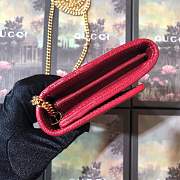 Forubags Gucci Ophidia GG chain wallet Style ‎546592# red - 5