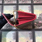 Forubags Gucci Ophidia GG chain wallet Style ‎546592# red - 4