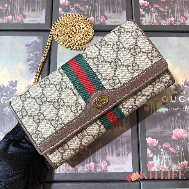 Forubags Gucci Ophidia GG chain wallet Style ‎546592 96IWS 8745 - 1