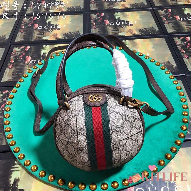 Forubags Gucci Ophidia GG mini shoulder bag Style ‎574794 96I3T 8745 - 1