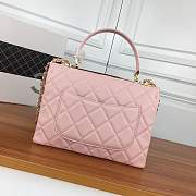 Forubags Chanel Classic Flap Lambskin Leather In Pink Gold Hardware - 2