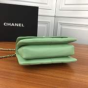 Forubags Chanel Green should bag with the handle 26x20x9cm - 4