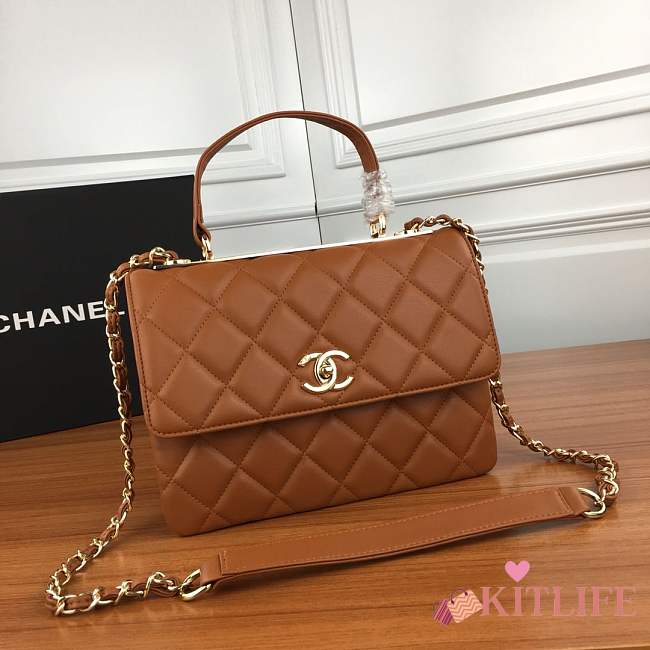 Forubags Chanel should bag with the handle 26x20x9cm - 1