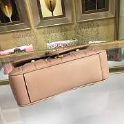 Forubags Gucci GG Marmont small matelassé dusty pink shoulder bag #443497 - 3