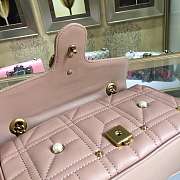 Forubags Gucci GG Marmont small matelassé dusty pink shoulder bag #443497 - 5