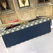 Forubags GUCCI GG Padlock Leather Shoulder Bag 30*19*10cm blue - 3