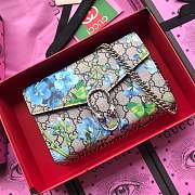 Forubags Gucci Dionysus GG Blue Blooms #401231 20*13*6cm - 1