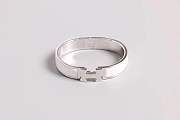 Hermes bracelets with silver hardware - 5