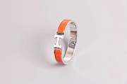 Hermes bracelets with silver hardware - 4