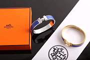 Hermes bracelets with silver&gold hardware - 2