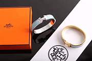 Hermes bracelets with silver&gold hardware - 5