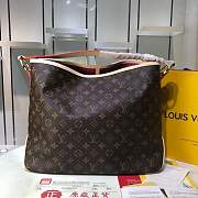 Kitlife Louis Vuitton Delightful MM Monogram Brown/Peony - 42x33x15cm - 4