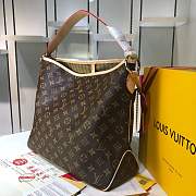 Kitlife Louis Vuitton Delightful MM Monogram Brown/Beige - 42x33x15cm - 5