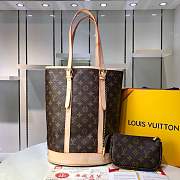 FORUBAGS LOUIS VUITTON BUCKET BAG M42236 36-27-20cm - 1