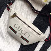 Forubags Gucci Print small belt bag white Style ‎527792 0GCCT 8822 - 1