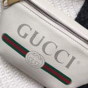 Forubags Gucci Print small belt bag white Style ‎527792 0GCCT 8822 - 3