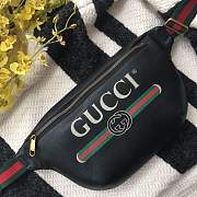 Forubags Gucci Print belt bag black 28*18*8cm - 2