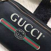 Forubags Gucci Print belt bag black 28*18*8cm - 3