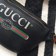 Forubags Gucci Print belt bag black 28*18*8cm - 5