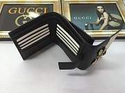 Gucci Queen Margaret leather wallet Style 476075 black  - 6