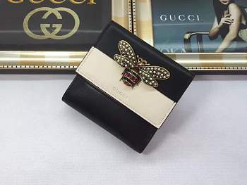 Gucci Queen Margaret leather wallet Style 476075 black 