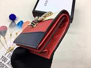 Gucci Queen Margaret Leather Card Case Wallet Style ‎476072  - 4