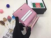 Gucci Queen Margaret leather card case wallet Style ‎476072 DYWPT 4160 - 4