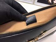 Gucci Women Leather Clutch Black And White 476077 - 6