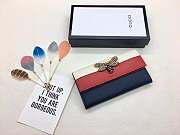 Gucci wallet red&blue&white 19*10.5*3.5cm - 1