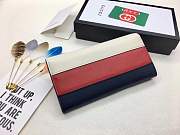 Gucci wallet red&blue&white 19*10.5*3.5cm - 6