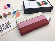 Forubags Gucci wallet red&pink&white 19*10.5*3.5cm - 2