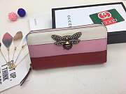 Forubags Gucci wallet red&pink&white 19*10.5*3.5cm - 6